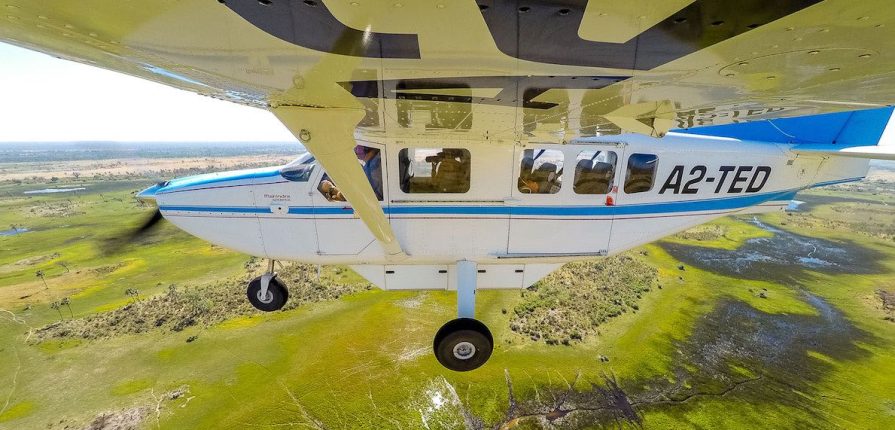 Botswana : une vue du ciel